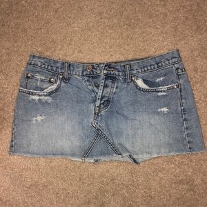 Denim skirt, EUC, smoke free home